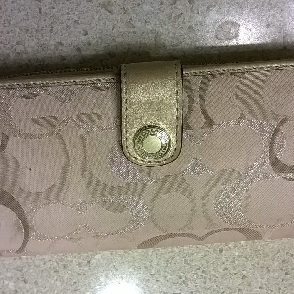 Coach Monogram wallet